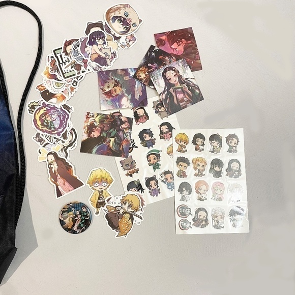 Demon Slayer Anime Merch Backpack 💙 - Picture 3 of 3